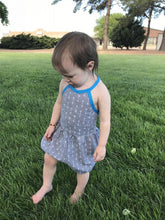 Load image into Gallery viewer, Arrow Romper Dress