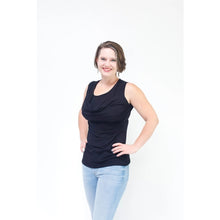 Load image into Gallery viewer, Cowl Neck Sleeveless Nursing Top
